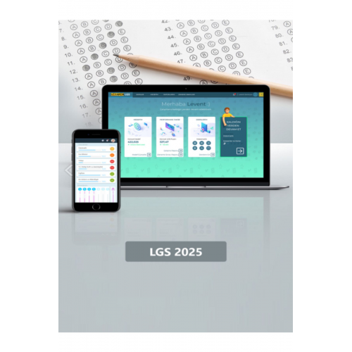 Lgs Dijital 2025 8. Sınıf Lgs Tüm Dersler Sınava Hazırlık Seti-8.000 Soru 10 Online Deneme Sınavı