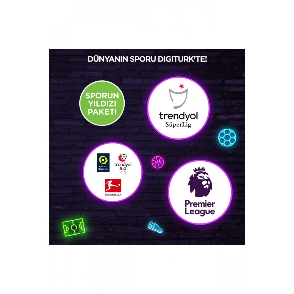 Digitürk Sporun Yıldızı Paketi Yıllık