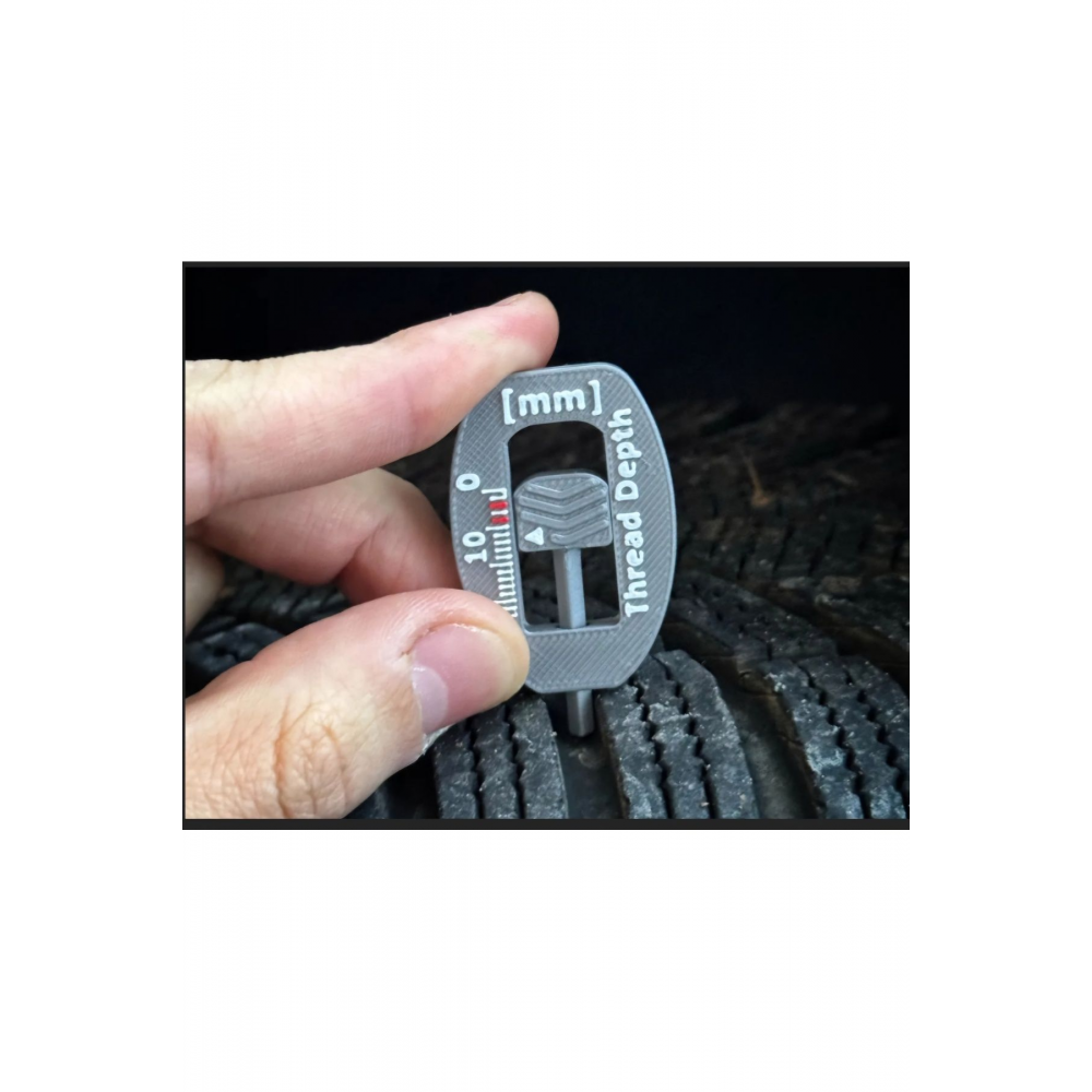 LASTİK DİŞİ ÖLCME APARATI MM ÖLCÜSÜ  UYUMLU