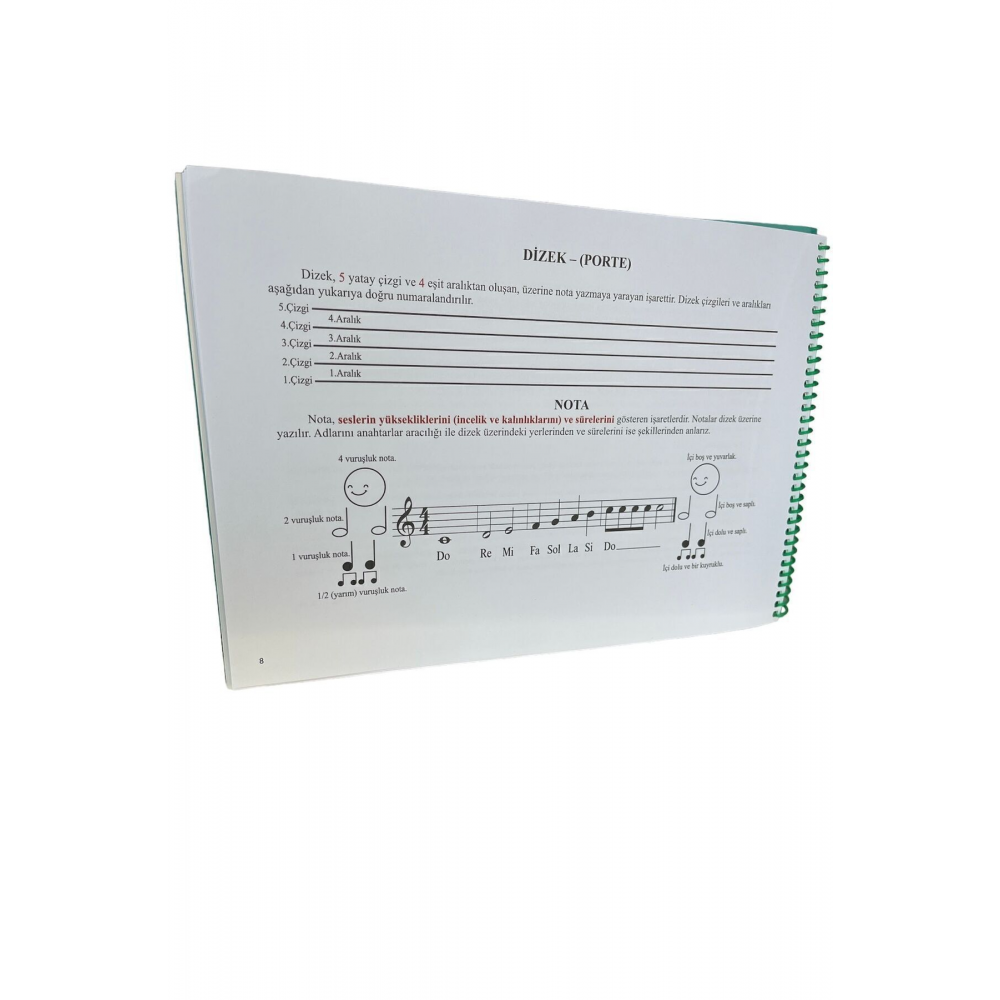 Kardeşim Piyano Volume 1-2 Piyano Metodu Yeni 9.baskı Kitaptır 175 Sayfa