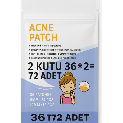 Akne Kurutucu Derin Temizleyici Bandı Şeffaf Makyaj Altı Uygulama2 Adet