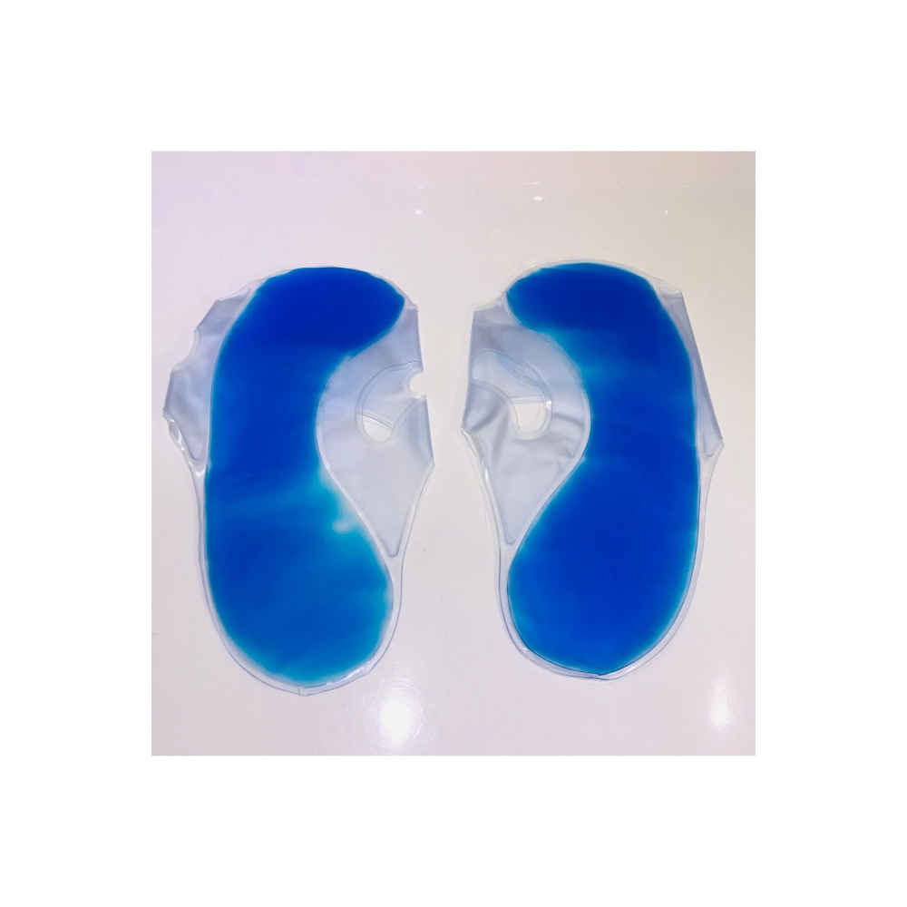 Jel Buz Paketi Soğutma Isıtma Ayak Taban Maskesi Yastık Rahatlatıcı Ayak Taban Torbası ( Lisinya )