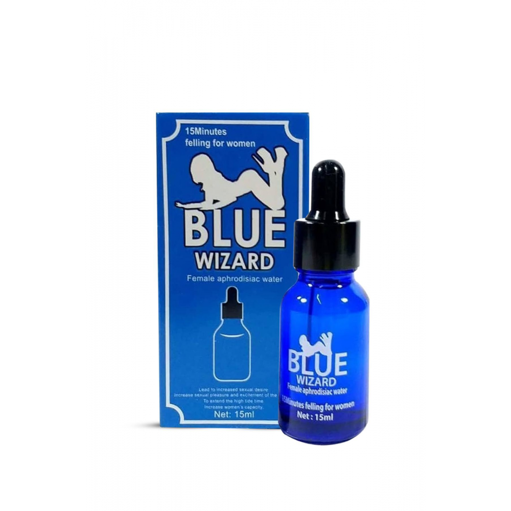 Mavi sihirbaz kadın uyarıcı, kadınların coşkusunu ve uyarımını artırıcı