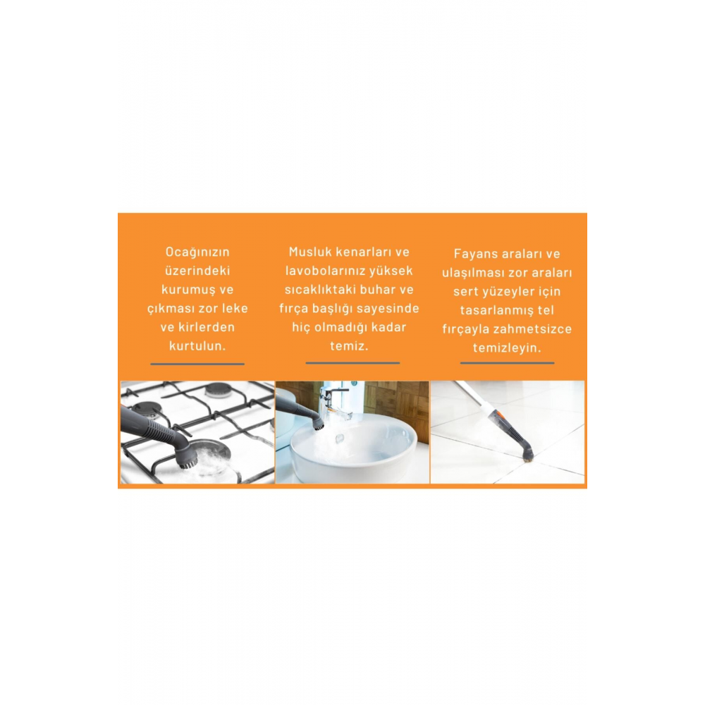 Nv602 Buhar Basınçlı Mop ( Türkiye Garantili)