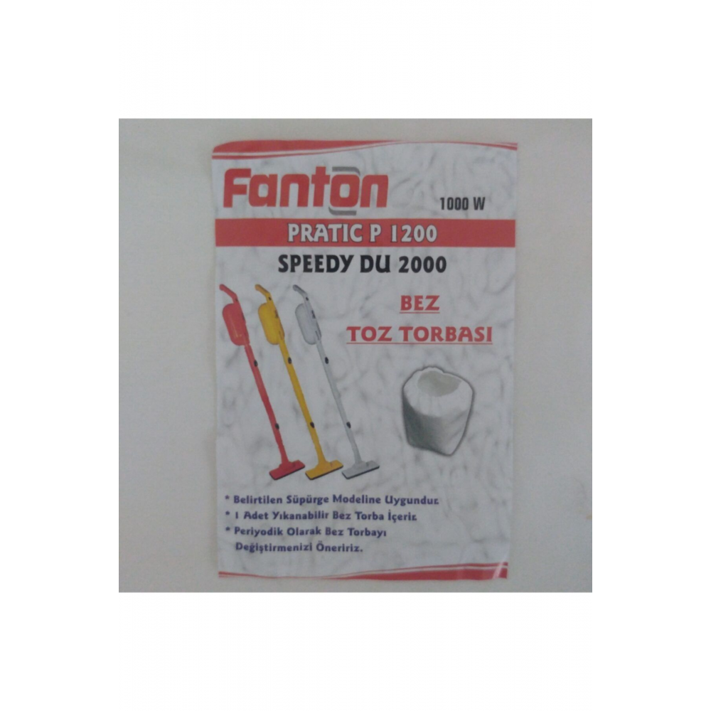 Dikey Süpürge Torbası 10 Adet