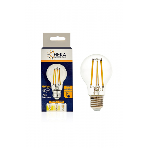 6 Watt 760Lm 3 Renk Yanabilen E27 Akıllı Ampul - 3000K/4000K/6500K