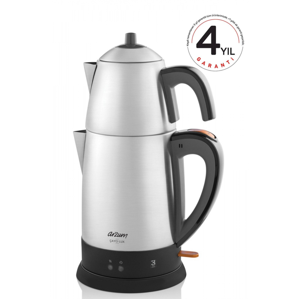 Çaycı Lux AR3051 Çay Makinesi 1800 W Çelik Paslanmaz