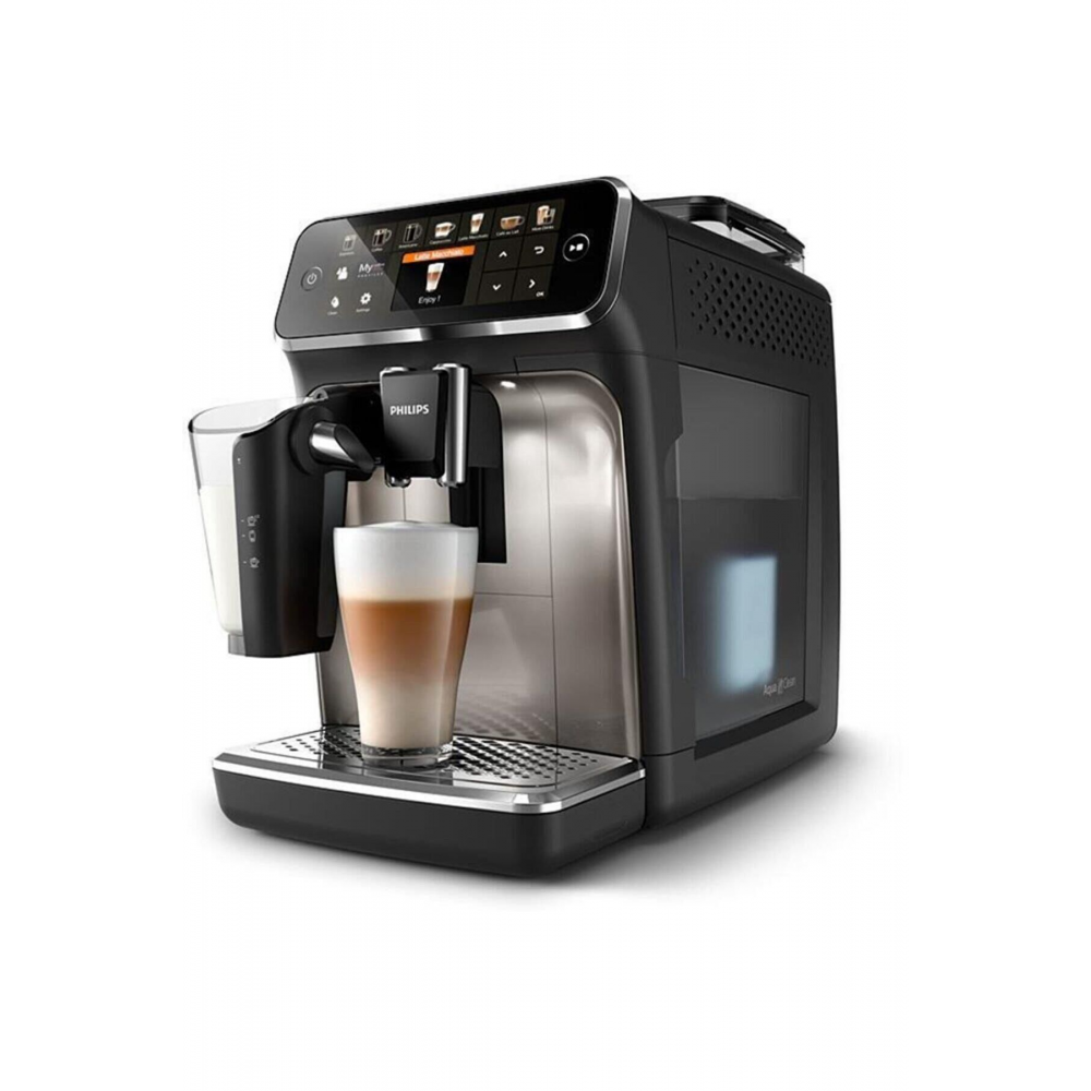 LatteGo Tam Otomatik Espresso Makinesi, Tek Dokunuşla 12 Çeşit İçecek,  EP5447/90