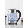 Cam Inox Bitki Çayı Makinesi Ve Su Isıtıcı Kettle 2202,led, Yüksek Borosilikat Gövde