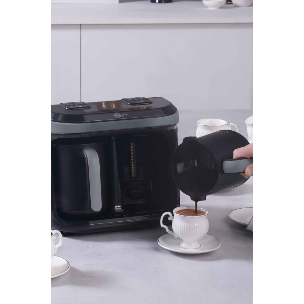 Hatır Hüp Düet Aroma Türk Kahve Makinesi Space Gray