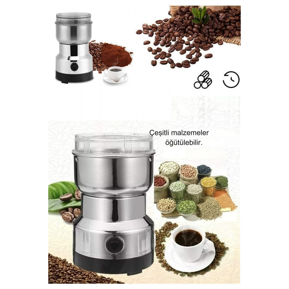 Çok Amaçlı Elektrikli Kahve Çekirdeği ve Baharat Çelik Öğütme Aracı Tohumlar için Freze Makinesi