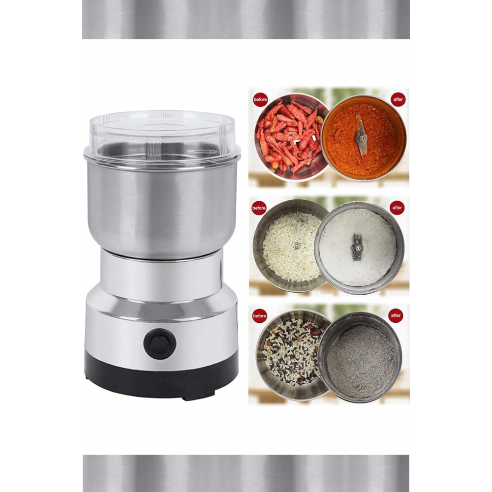 Çok Amaçlı Elektrikli Kahve Çekirdeği ve Baharat Çelik Öğütme Aracı Tohumlar için Freze Makinesi