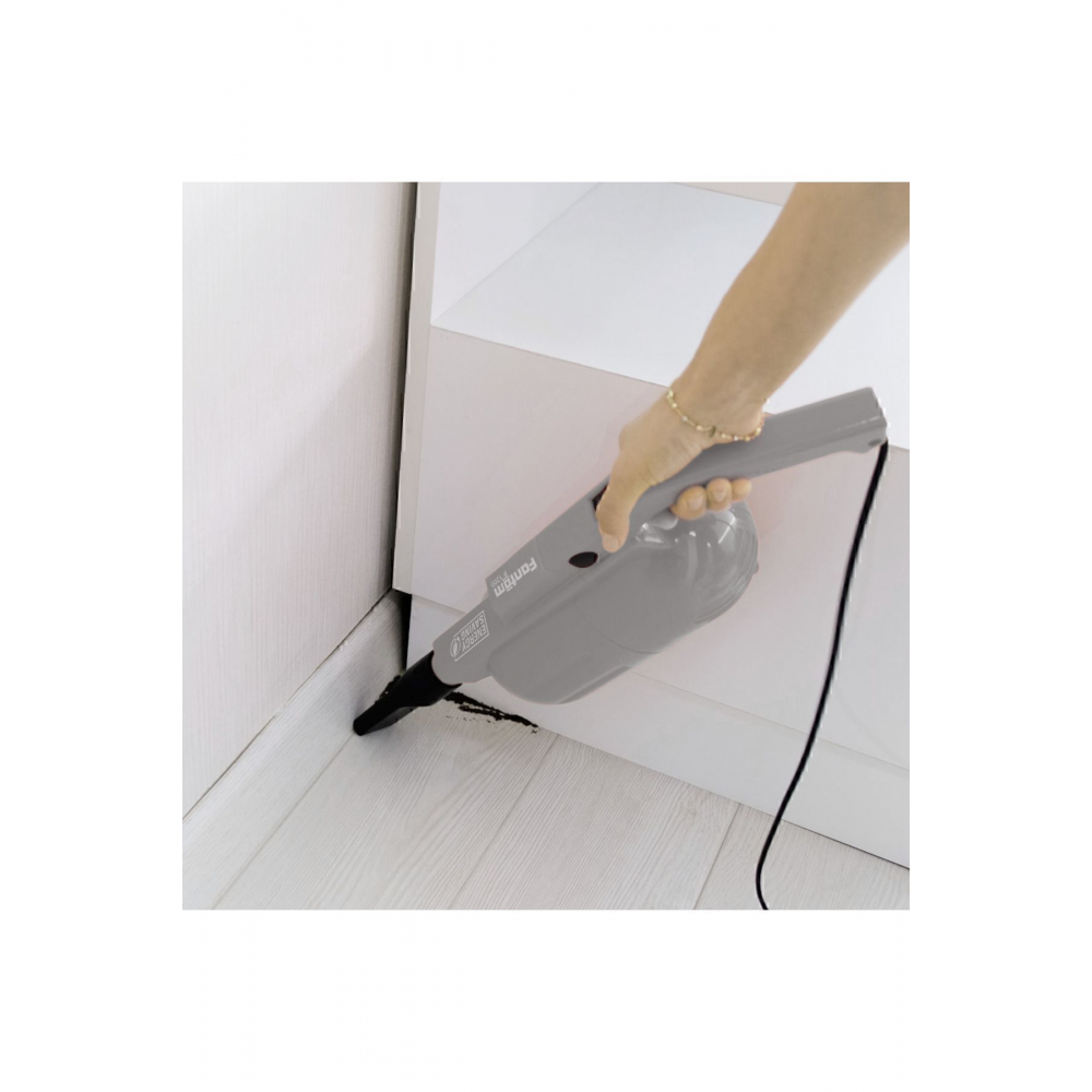 Pratic S P1200 Torbasız Dikey Süpürge - Antrasit