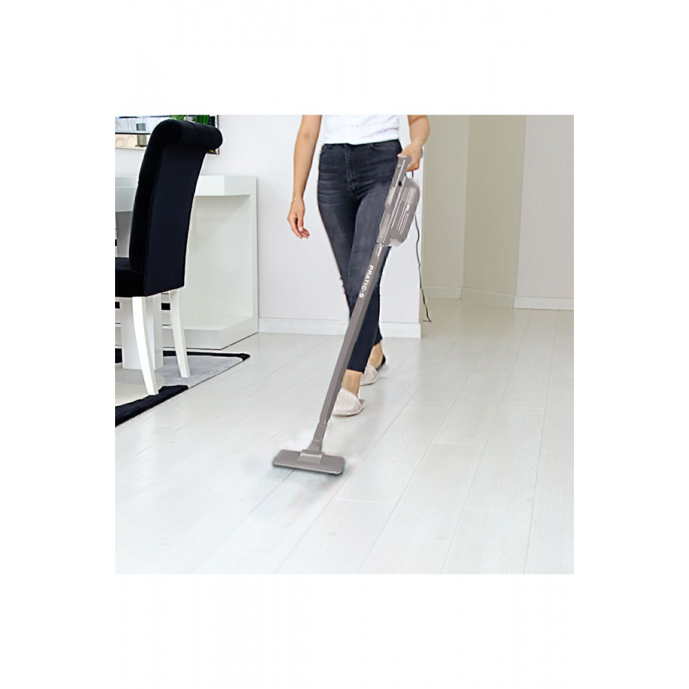 Pratic S P1200 Torbasız Dikey Süpürge - Antrasit