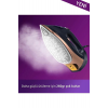 7500 Serisi Azur Buharlı Ütü 3200W, 55g/dk Sürekli Buhar, 260g Şok Buhar, DST7510/80