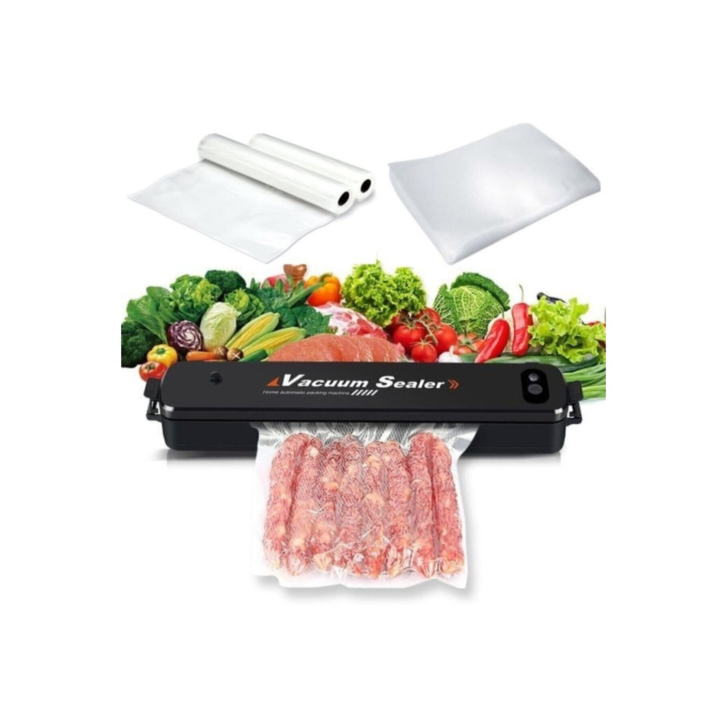 Ev Tipi Vakum-Mühürleme Makinesi+30 Sealer Bags