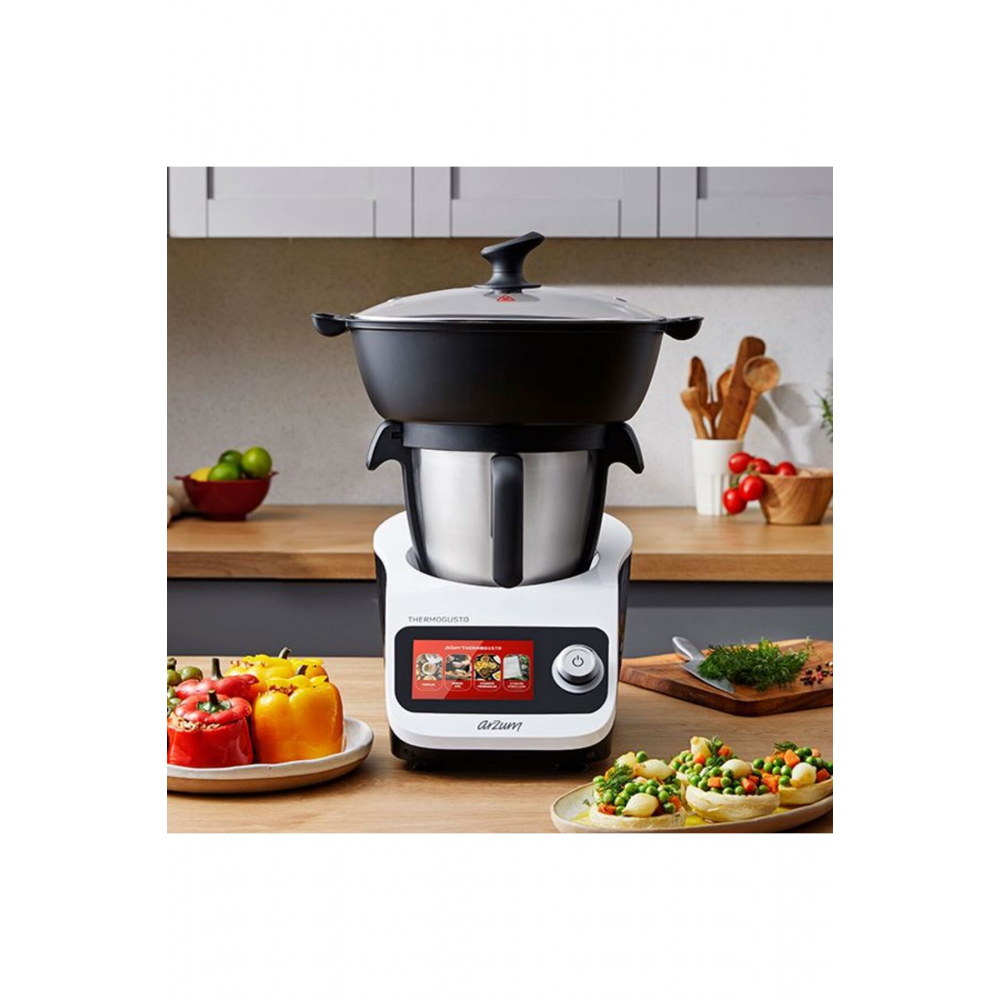 AR1181 Thermogusto Çok Fonksiyonlu Akıllı Mutfak Robotu Hediyeli
