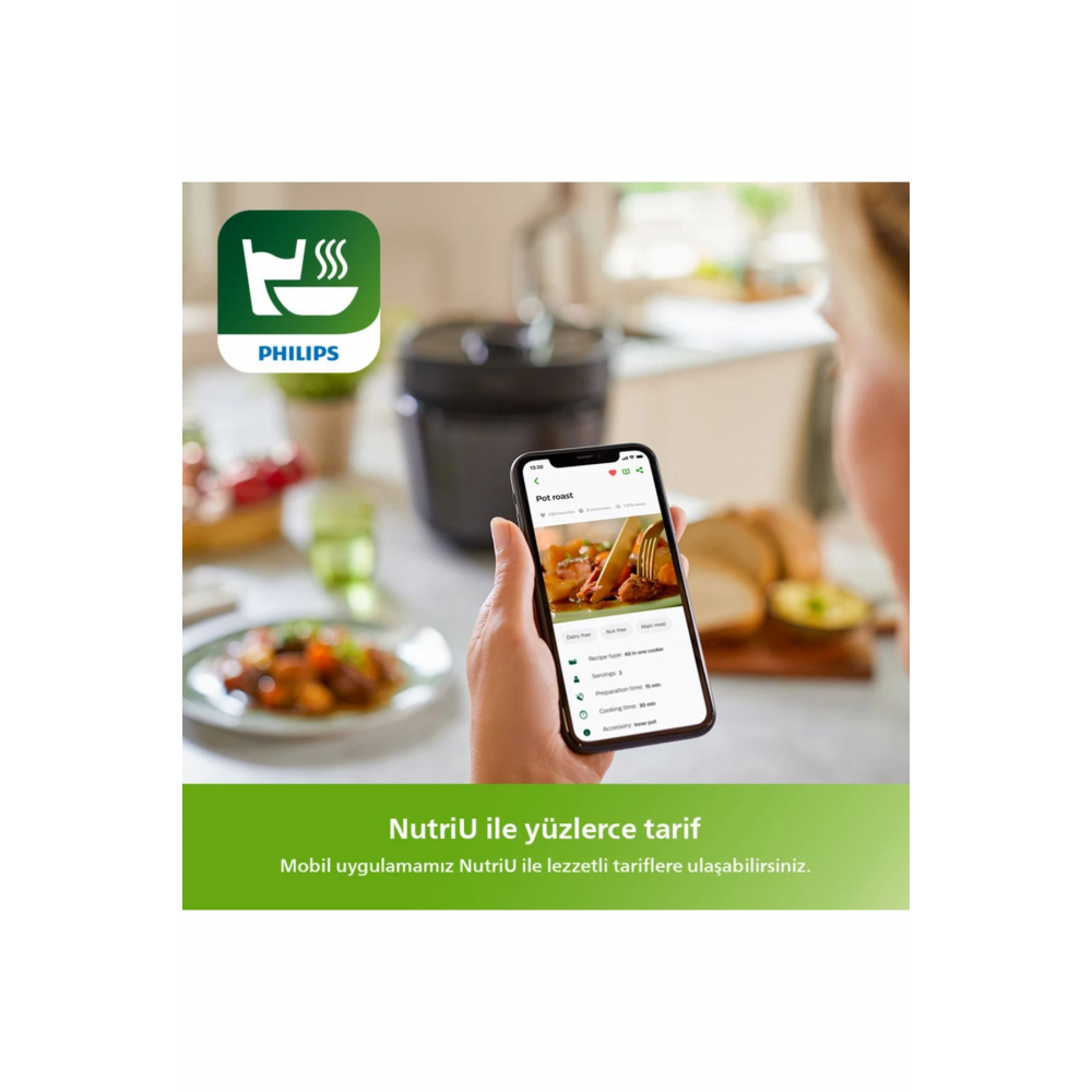 Yeni Seri Tasarım Ödüllü Premium Akıllı Basınçlı Pişirici 5l Kapasite 35 Farklı Programlı