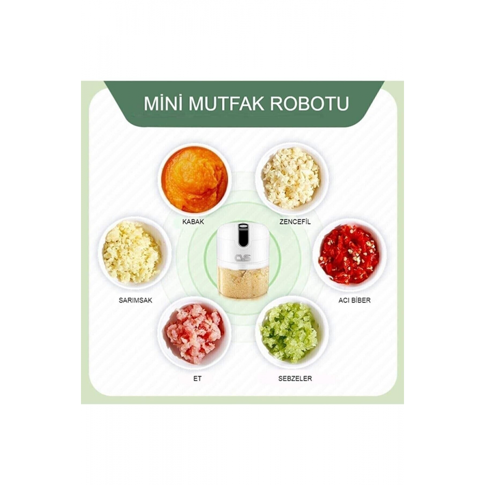Dn3559 Şarjlı Gıda Doğrayıcı Mini Blender