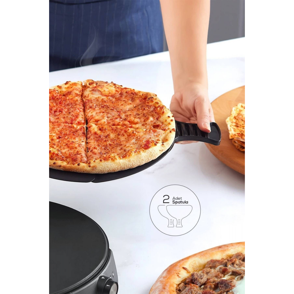 Gastro 10 in 1 Pizza Lahmacun ve Tandır Ekmeği Makinesi Biodiamond Soft Cream