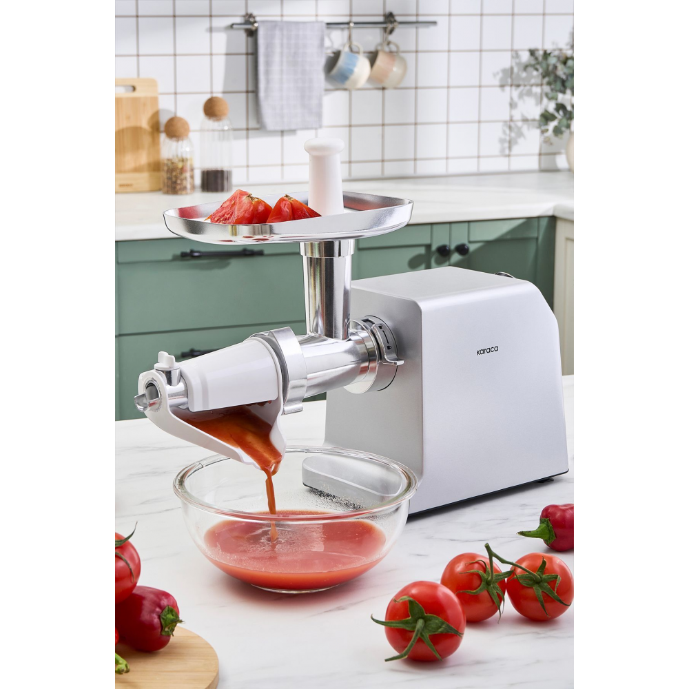 Salça ve Sucuk - Sosis Aparatlı Kıyma Makinesi Inox