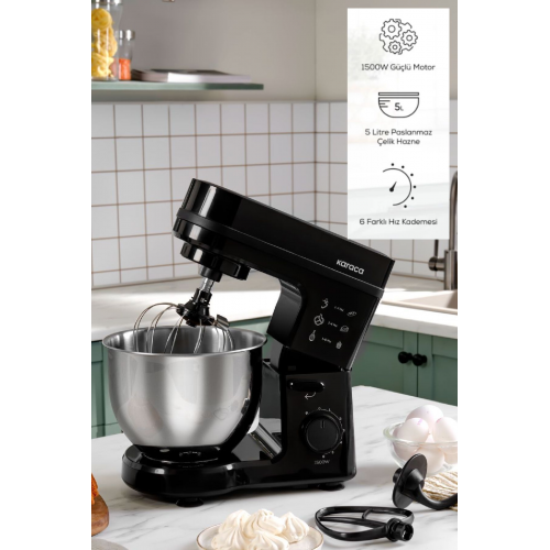 Maestrochef Stella Stand Mikser Siyah 1500w