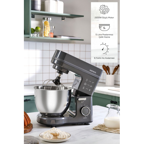 Maestrochef Stella Stand Mikser Space Gray 1500w