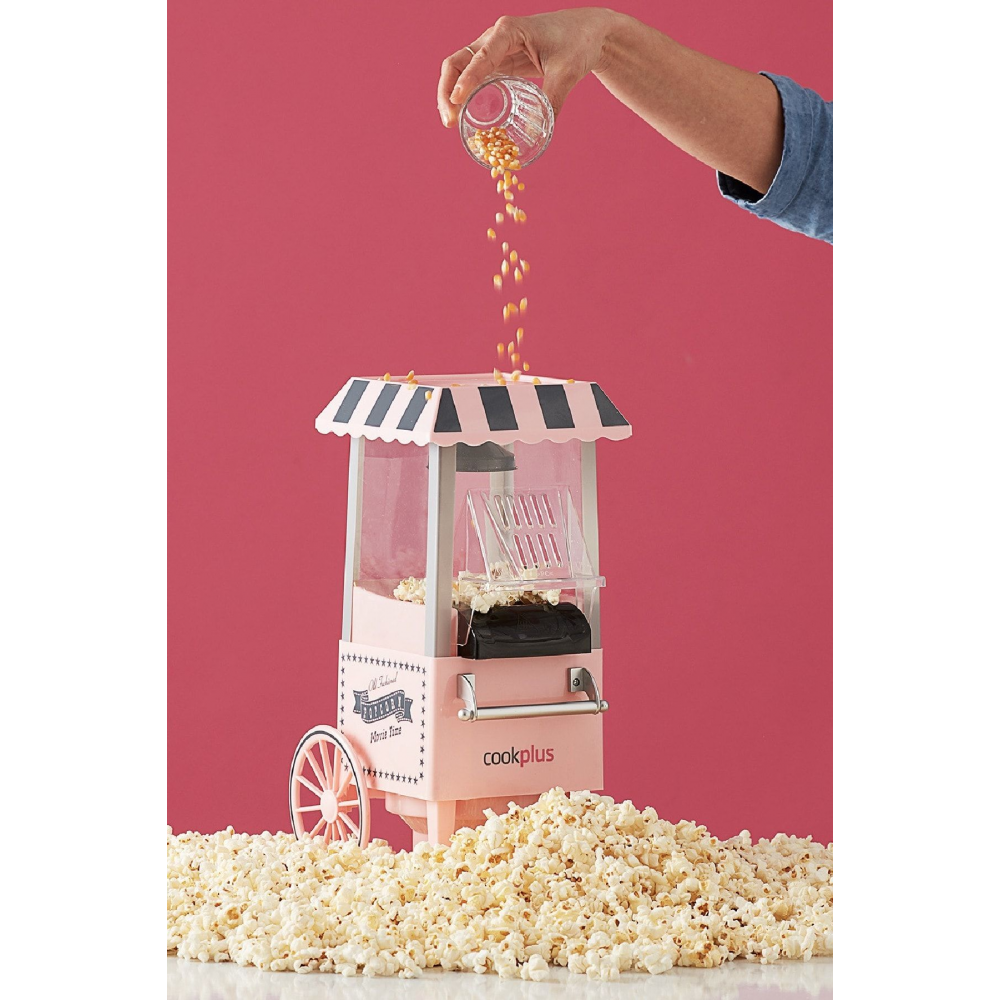 Mutfaksever Pembe Mısır Patlatma Popcorn Makinesi