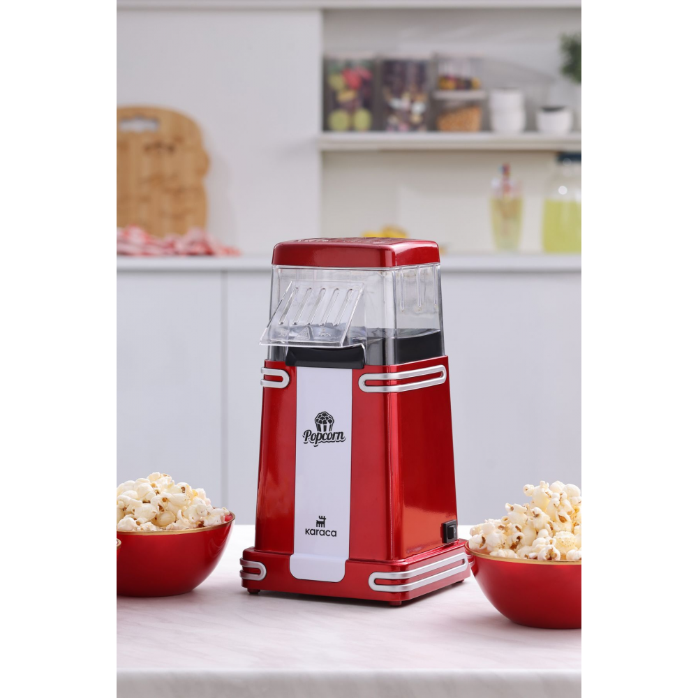 Retro Popcorn Makinesi Küçük