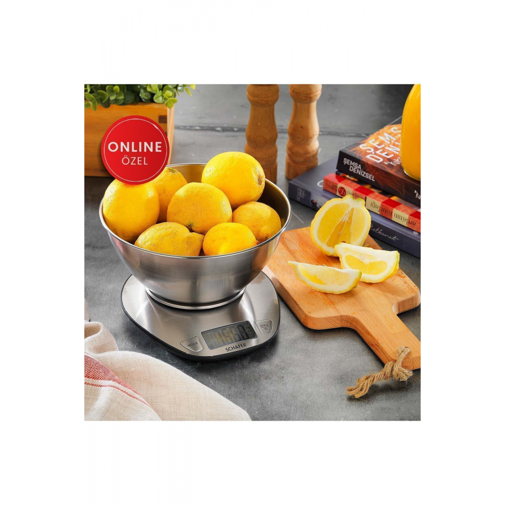 Emma Mutfak Tartısı-ınox