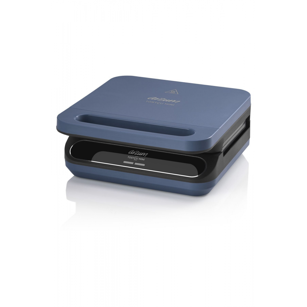 Ar2052-dm Tostçu Mini Tost Makinesi - Derin Mavi