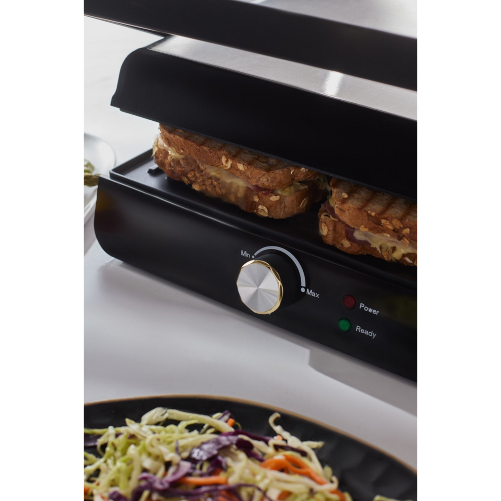 Grilliant 1346h Inox Gövdeli Döküm Plakalı Tost Ve Izgara Makinesi