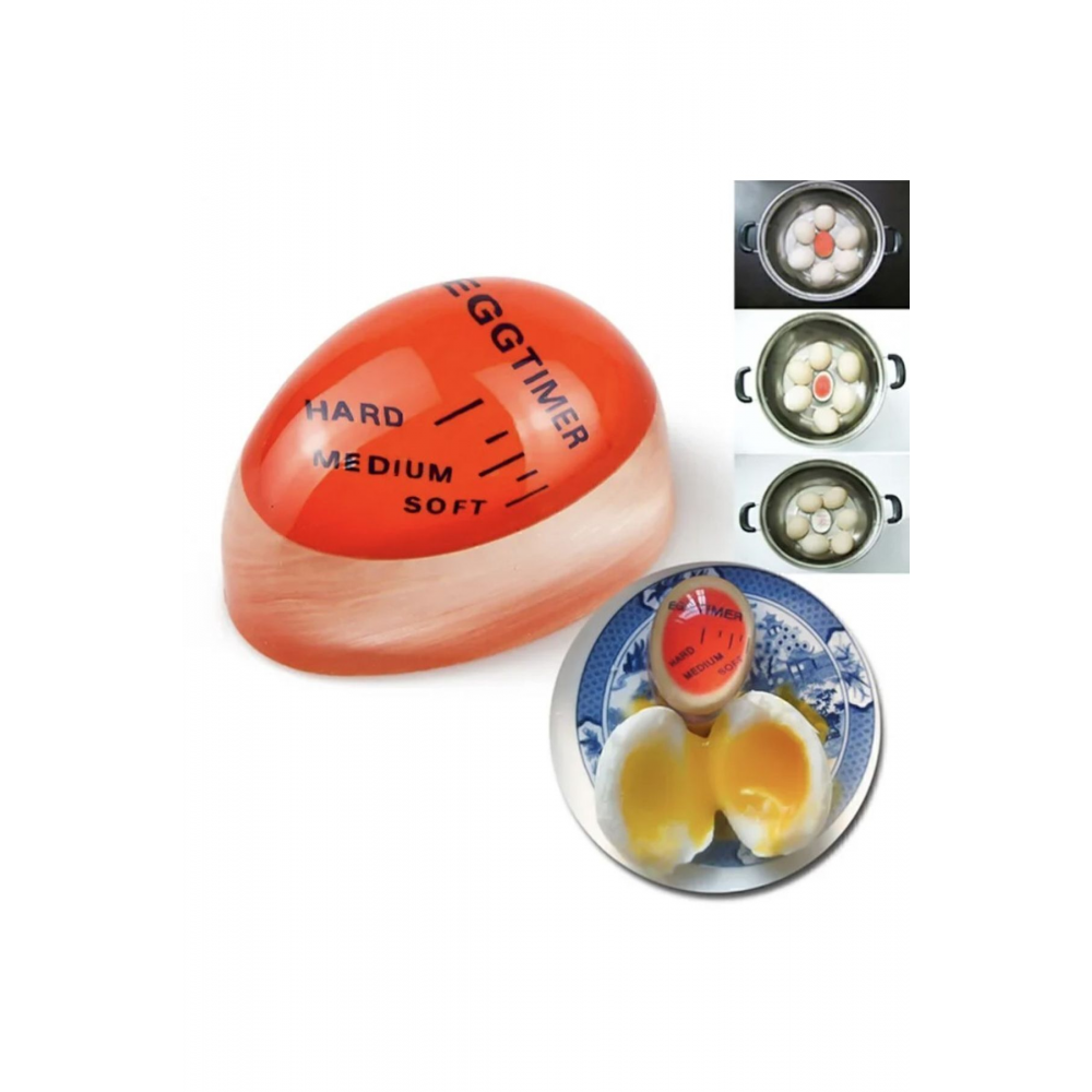 Renk Değiştiren Yumurta Zamanlayıcı Yumurta Haşlama Derecesi