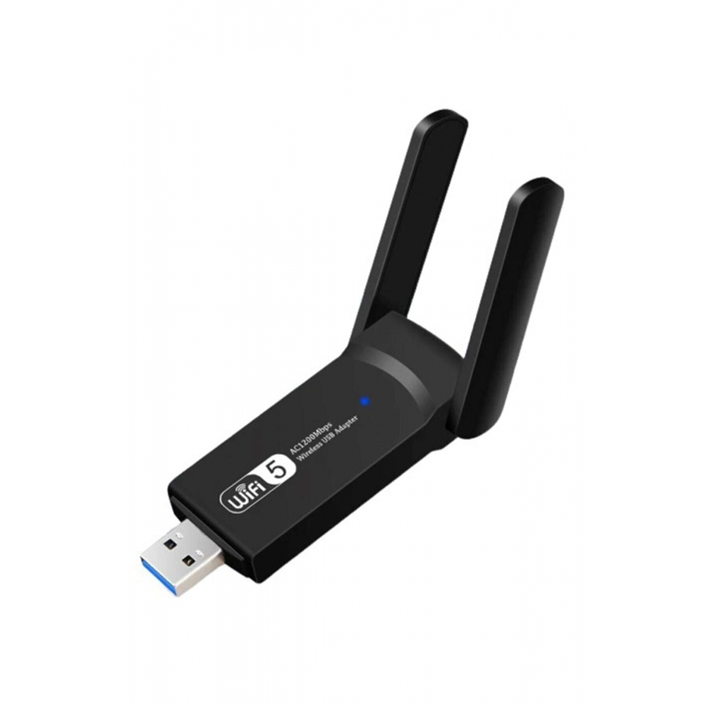 Kingboss Dual Band Usb 3.0 Adaptör Kablosuz Wifi Alıcı Ac1200 Mbps