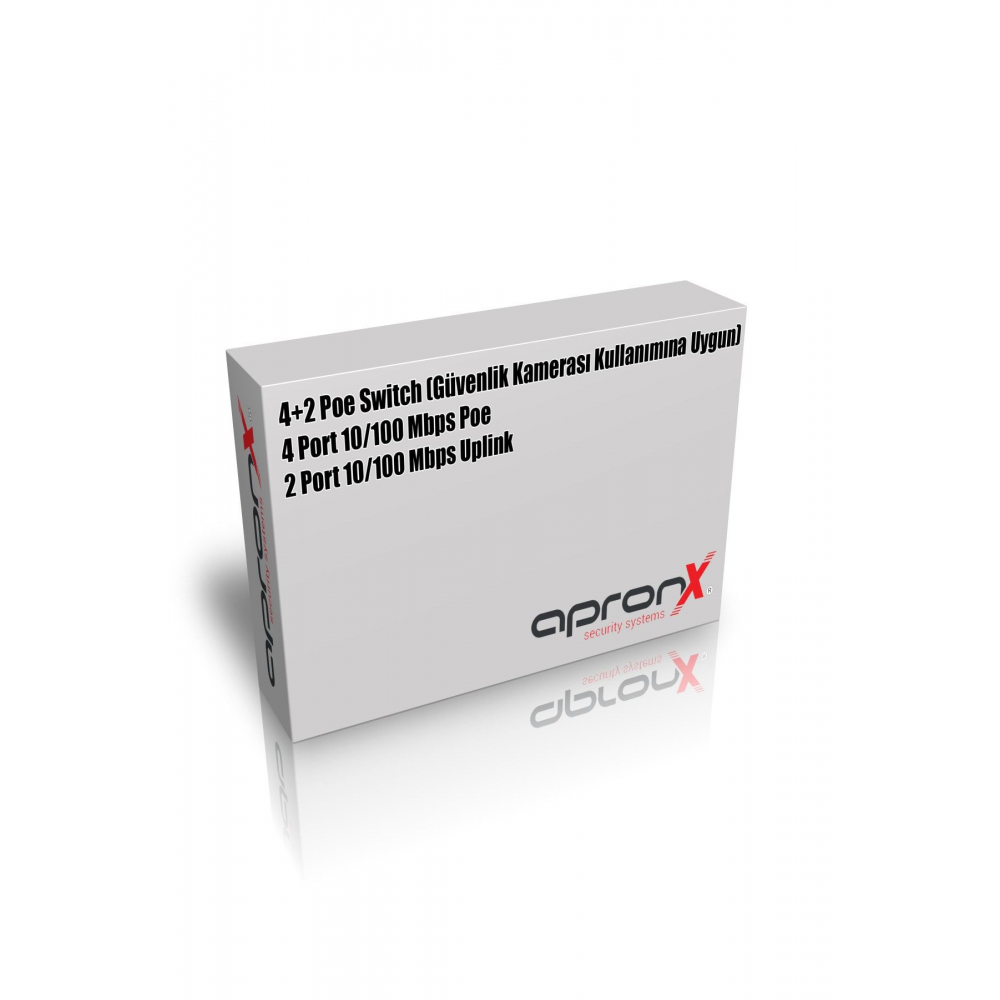 4 Port Poe 78w Switch 10/100 4 Poe 2 Uplink