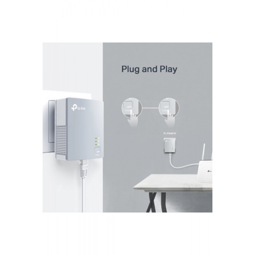 TL-PA4010KIT 600 Mbps Nano Powerline Adaptör