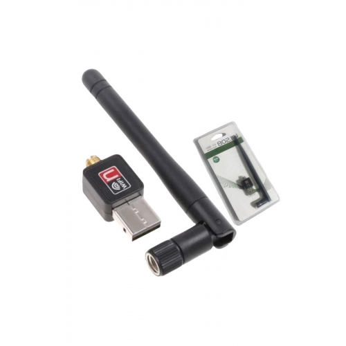 Kablosuz Wifi 600 Mbps Bütünleşik Antenli Adaptör Usb 2.0 Wifi Alıcı Güclendirici