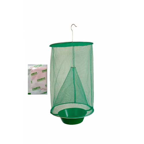 Kara sinek tuzağı sinek yakalayıcı file yemiyle beraber