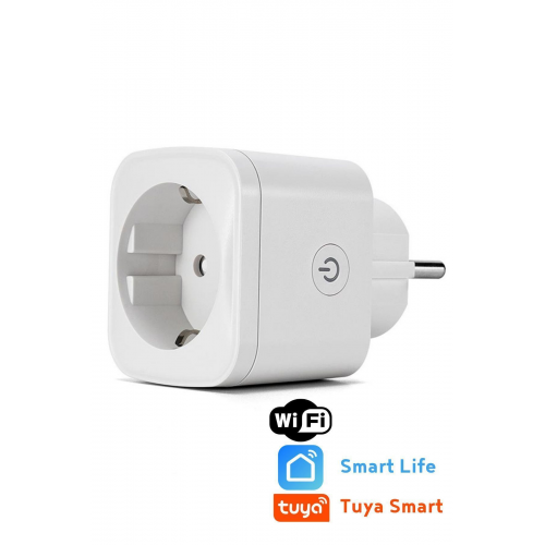 Akım Korumalı Priz Wi-fi Tuya Destekli Akıllı Priz