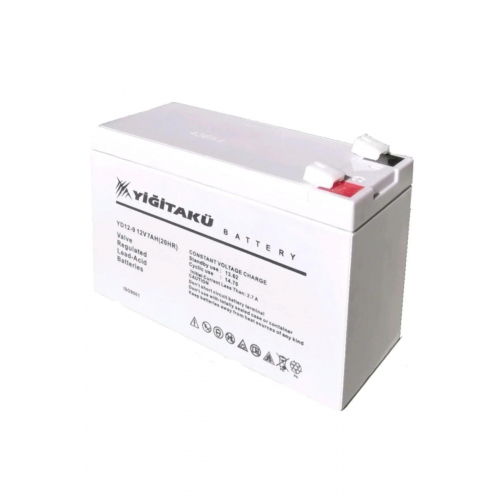 12 V 7 Ah Amper Kuru Agm Tip Akü Ups Güç Kaynağı Aküsü