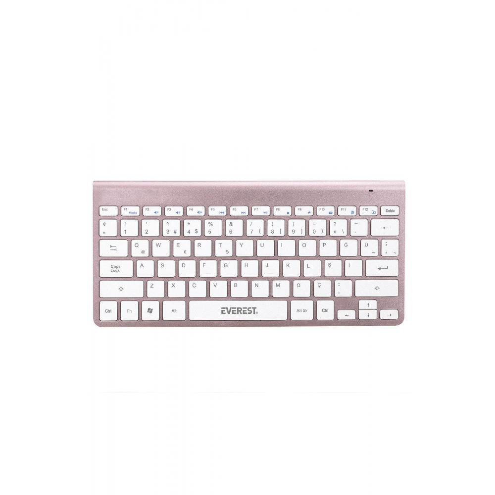 Klavye Mouse Seti Kb-bt72 Elıte Rose Gold Ultra Ince Kablosuz Q