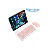 Tablet Ve Telefonlar Için Bluetooth Klavye Ve Mouse Set - Al3476 Pembe