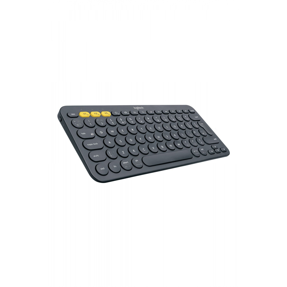 K380 Klavye Bluetooth Türkçe Multi-Device Kompakt Kablosuz Siyah