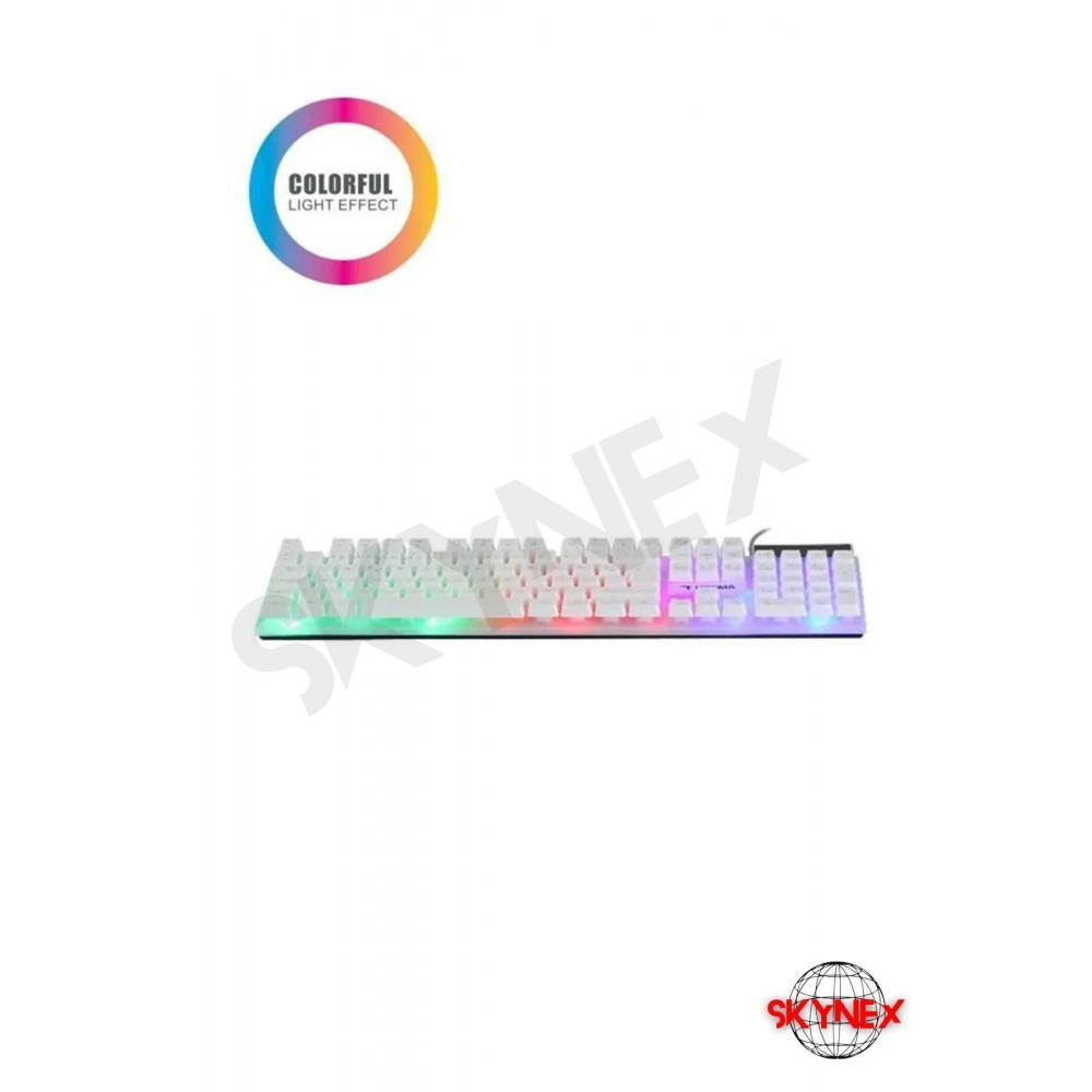 Oyuncu Rgb Işıklı Kablolu Q Klavye