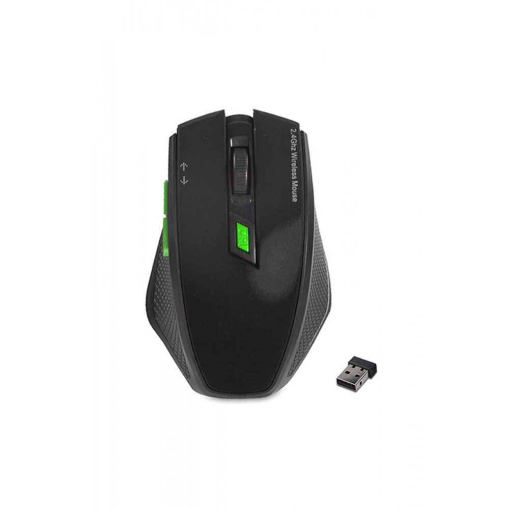SMW-777 USB Siyah 2.4Ghz Optik Wireless Mouse