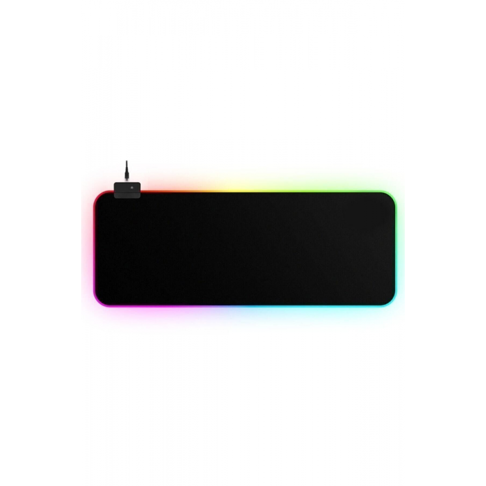 Rgb Düz Siyah 80*30 Cm Gaming Oyuncu Mousepad Işıklı Mouse Pad