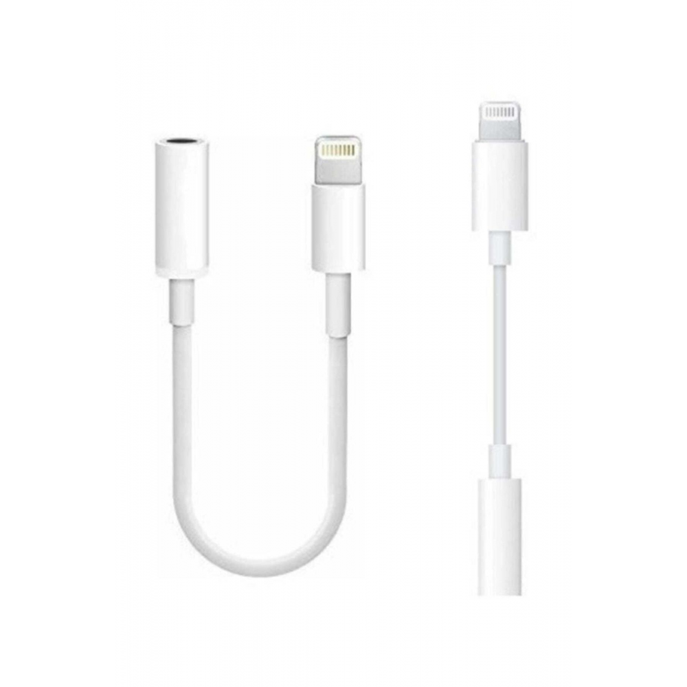 Iphone 7 8 X Plus Uyumlu Kulaklık Çevirici Lightning Aux Dönüştürücü