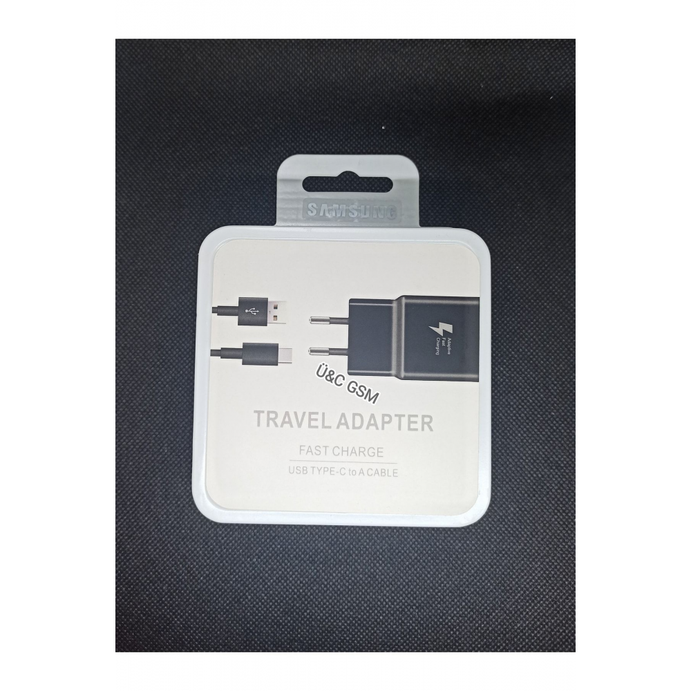 Galaxy S8/s9 Plus/a20/a21s/a30/a31/a50/a51/note10 Type-c Orjinal Hızlı Şarj Aleti 15w Siyah
