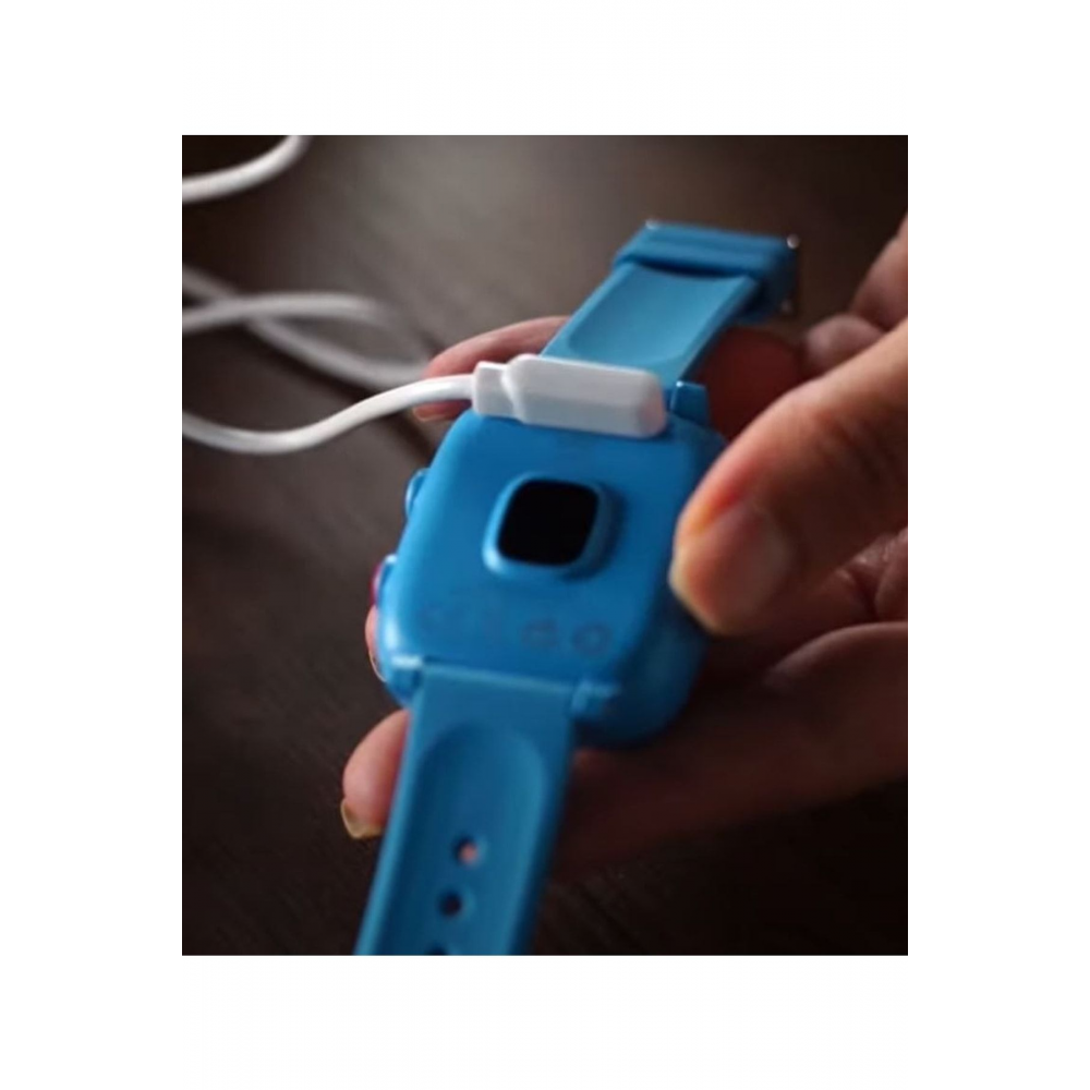 Sadece Wiky Watch 4 Plus Uyumludur Akıllı Çocuk Saati Smart Watch Mıknatıslı Şarj Cihazı Kablosu