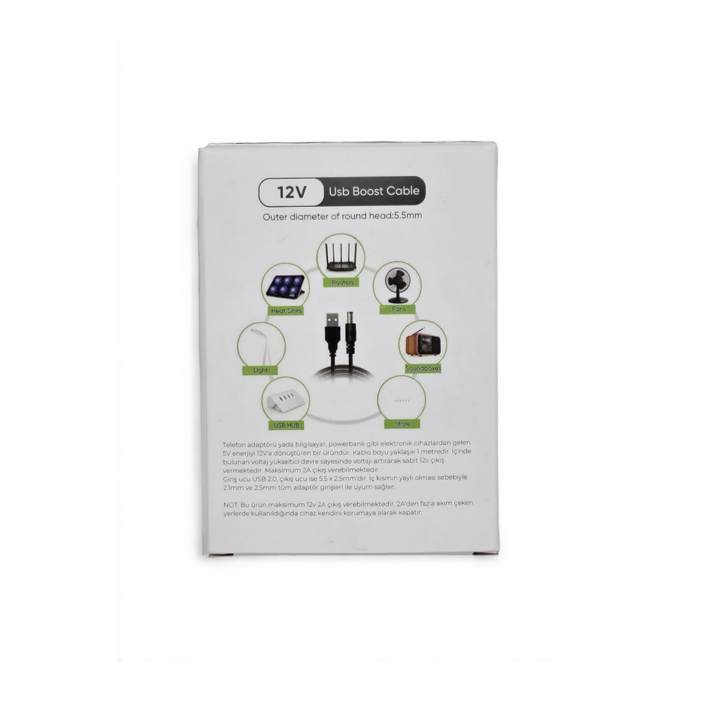 Süperbox Kablosu 5v 12v Dönüştürücü Modem Uyumlu Çevirici Kablo Uyumlu
